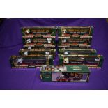 Eleven Corgi Eddie Stobart Ltd Articulated Wagon diecasts, all boxed 13601, 59502, 59503, 59504,