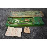 A Triang Minic electric & tinplate The Smallest Electric Toy Railway In The World boxed part set