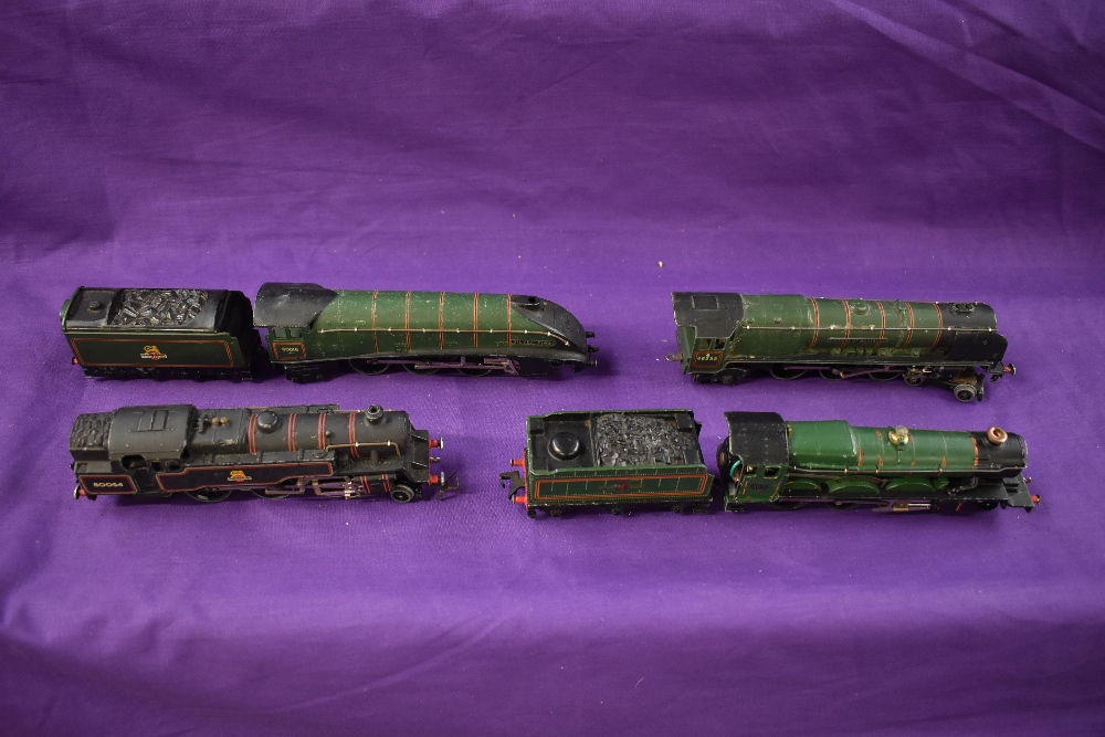 Five Horny Dublo 00 gauge 4-6-2 Loco's & Tenders, Silver King, Golden Eagle, Duchess of Atholl,