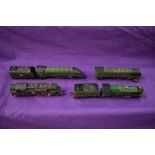 Five Horny Dublo 00 gauge 4-6-2 Loco's & Tenders, Silver King, Golden Eagle, Duchess of Atholl,