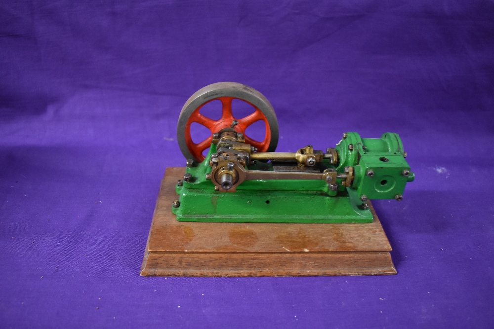 A well engineered Stuart Turner No 8 style horizontal live steam mill engine, single cylinder with