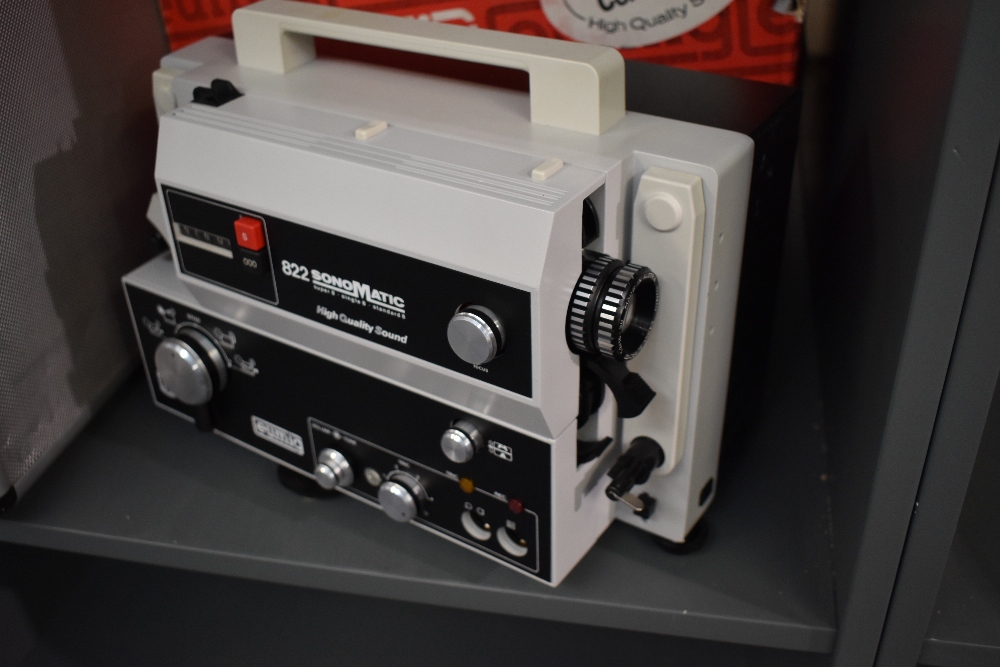 A Eumic 882 Sonomatic 8mm projector in original box