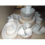 A large part tea and dinner service by Trade Winds Table Ware