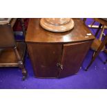 A vintage walnut TV cabinet (now empty and can be used as cupboard)