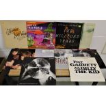 A 10 album lot with indie / rock and more on offer - decent dealer / shop / online related lot