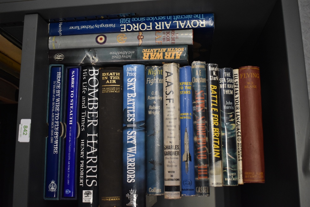 Aviation and Air Warfare. A selection, includes; Blake - Flying (1923); Rawnsley & Wright - Night