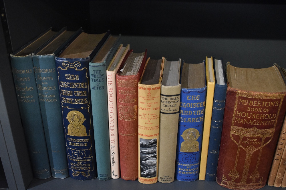 Miscellaneous. A shelf, includes; Bonney - Cathedrals, Abbeys and Churches of England and Wales, 2 - Image 2 of 6