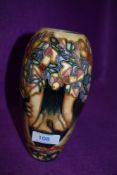 A Moorcroft vase,Knightwood designed by Rachel Bishop, having pattern of trees,toadstools and