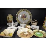 A selection of Royal Doulton series ware including trinket and pin dishes