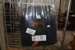 A pair of Stihl work trousers, size 50 new with tags.