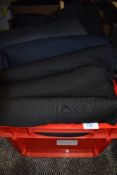 A box of gents modern and retro blazers and jackets including M and S, Trevira,FH and more, mixed