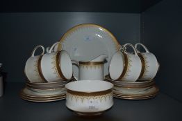 A part tea service by Paragon in the Athena design