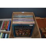 A collection of film interest vinyl LP records,also included are selection of shellac records.