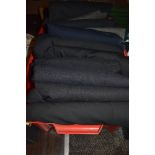 A box full of gents predominantly vintage and retro blazers and jackets,mixed sizes and styles