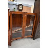 A late 19th/early 20th Century mahogany bookcase, width approx. 105cm height 130cm