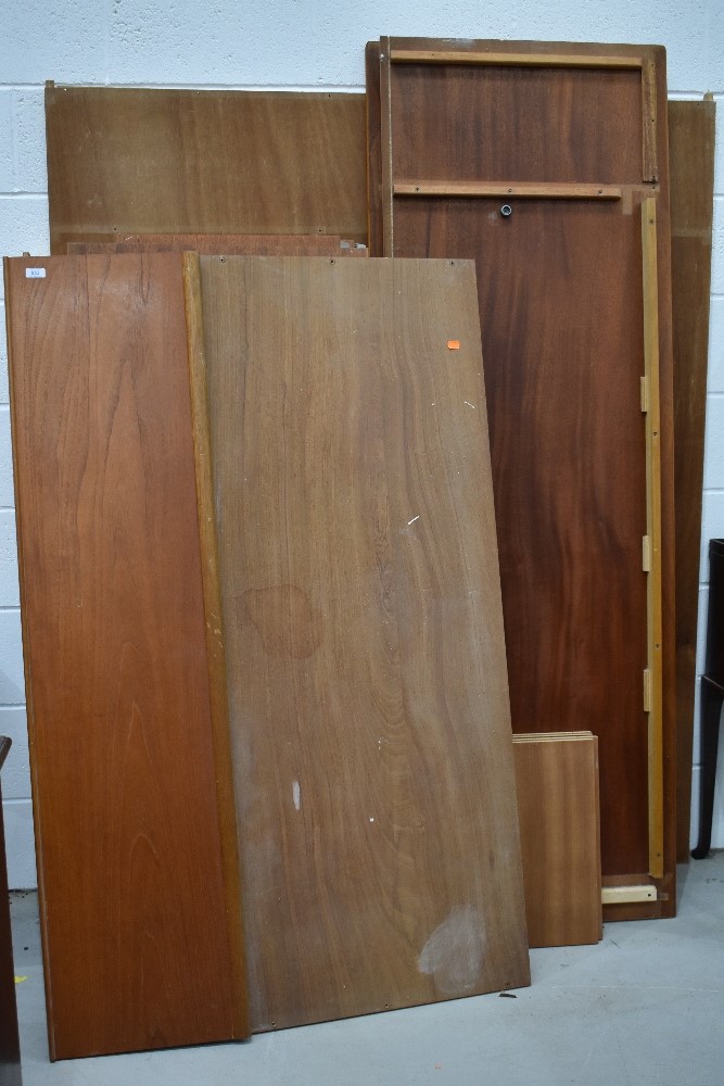 A good selection of ply boards and teak doors may, flatpack version of wardrobe similar to lot