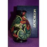 A Moorcroft Palmata vase designed by Shirley Hayes, circa 1999.box included.