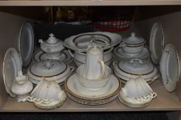 A large lot of Losol ware, Mintons and Burleigh ware and similar, including tureens,plates of