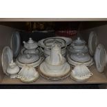 A large lot of Losol ware, Mintons and Burleigh ware and similar, including tureens,plates of