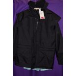 A cotton traders black waterproof coat with tags still attached.size medium.