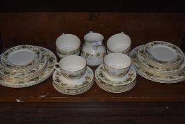 A Royal Doulton Larchmont dinner/tea service approx 37pieces