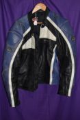 A Hein Gericke leather motorcycle jacket.