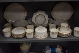 A part tea service by Balmoral China R & D England and Solian ware bowls