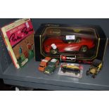 A boxed Burago car,and similar including Corgi an matchbox also included are a selection of