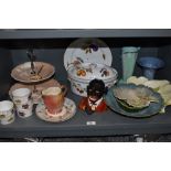 A collection of mixed items including ceramics such as Royal Doulton Evesham,Shorter,Royal Winton