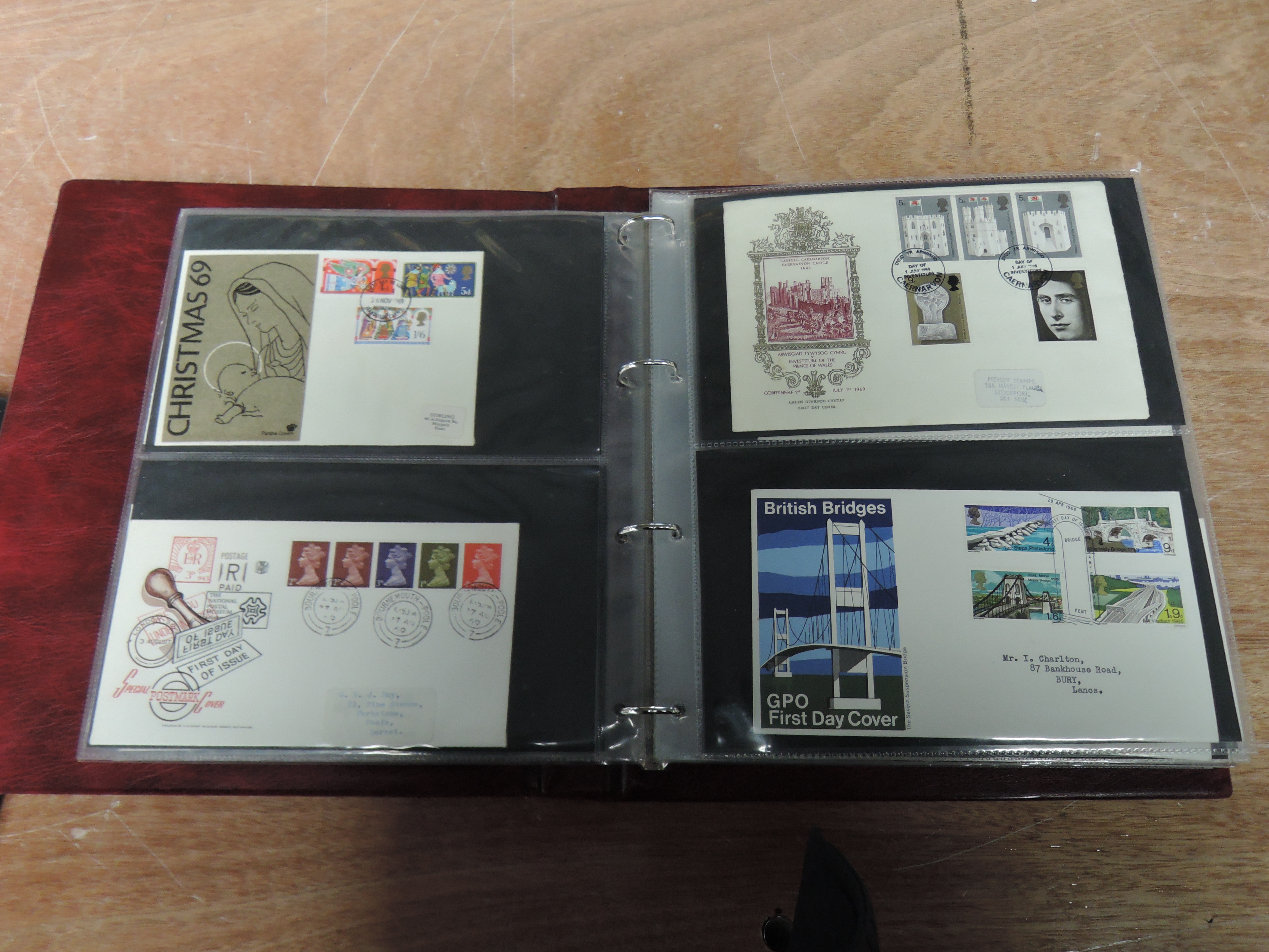 Two albums of GB pre decimal First Day Covers, 1936-1970 including Universal Postal Union, 1948 - Image 19 of 34