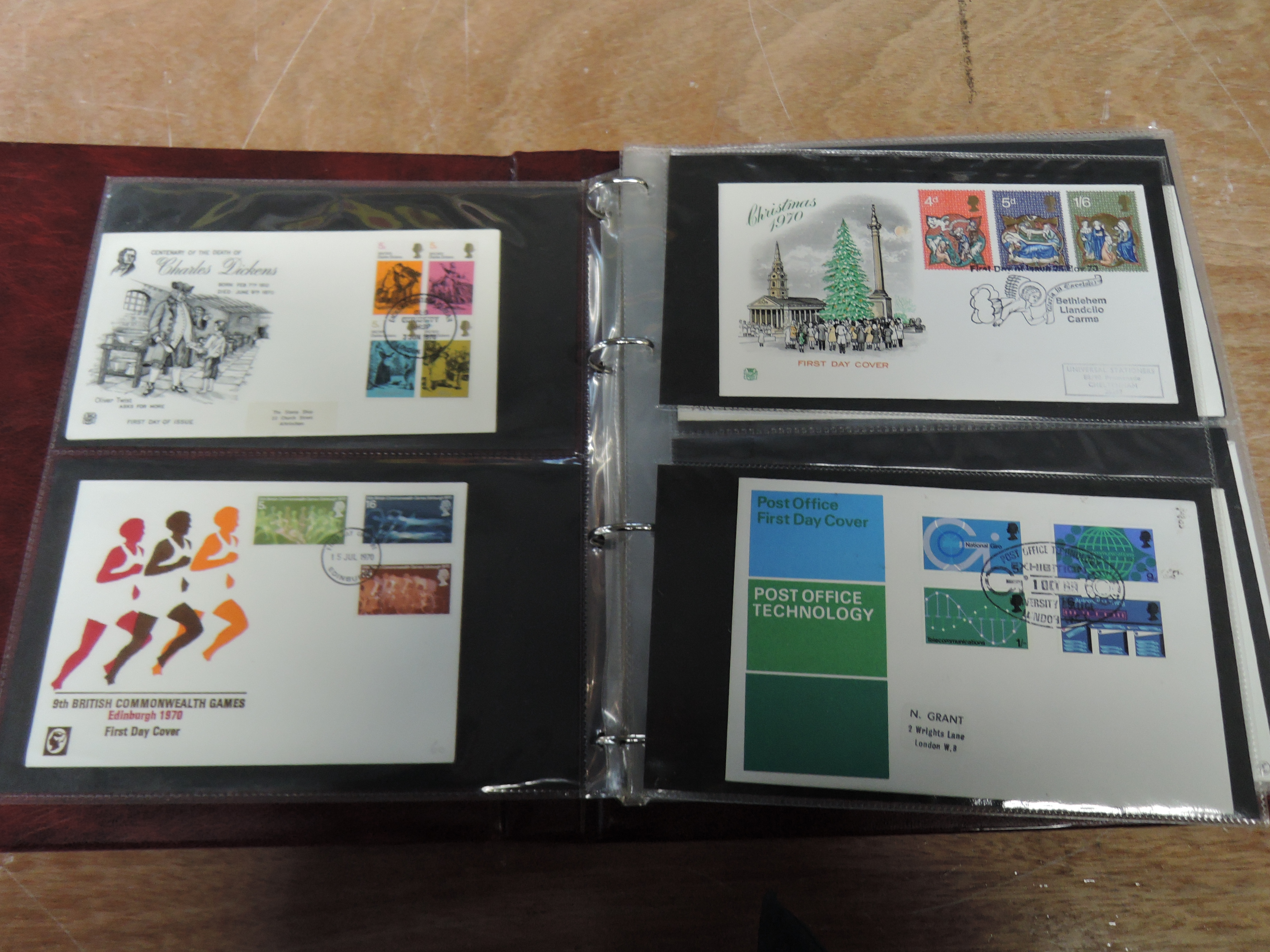 Two albums of GB pre decimal First Day Covers, 1936-1970 including Universal Postal Union, 1948 - Image 16 of 34