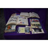 A collection of mainly GB and Commonwealth Stamps in albums, loose and in presentation packs, plus