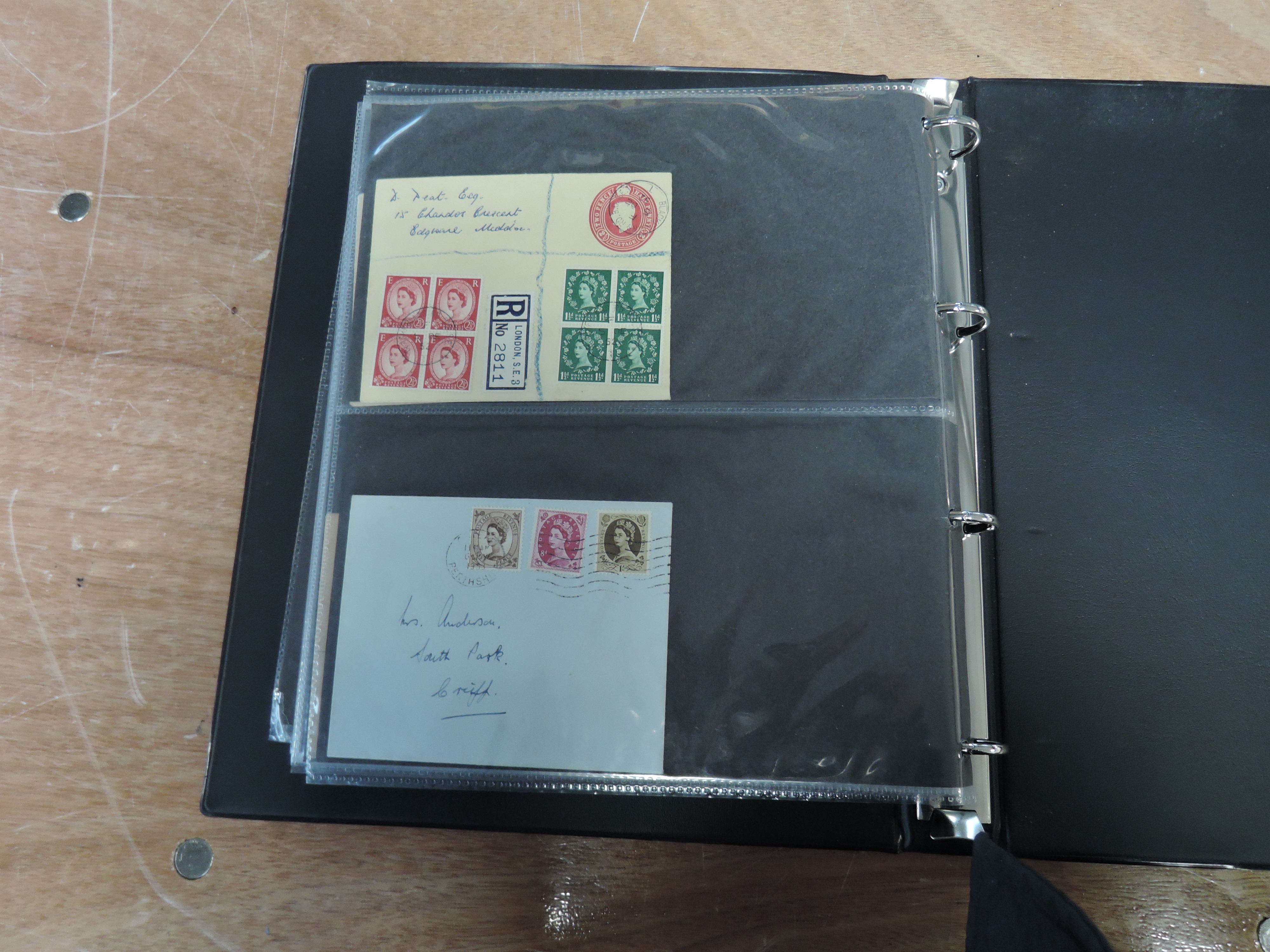 Two albums of GB pre decimal First Day Covers, 1936-1970 including Universal Postal Union, 1948 - Image 14 of 34