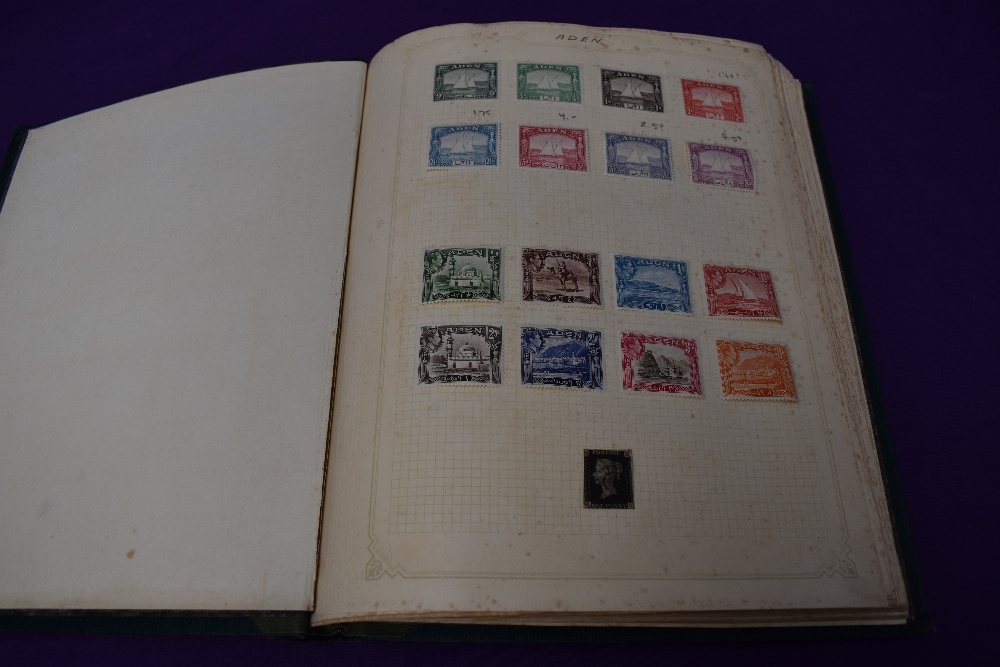 An Album Commonwealth Stamps, Mint and Used, Victoria to George VI, Good Stamps Seen including