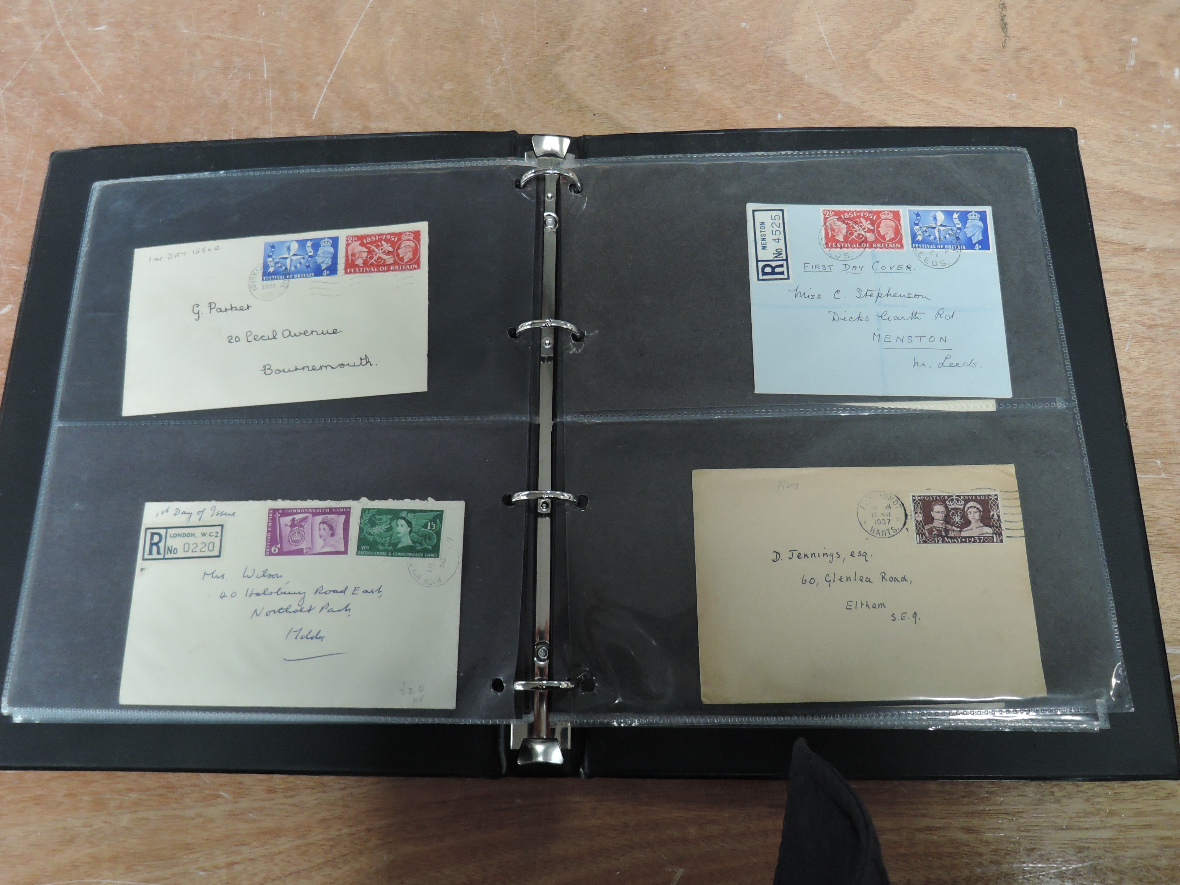 Two albums of GB pre decimal First Day Covers, 1936-1970 including Universal Postal Union, 1948 - Image 8 of 34