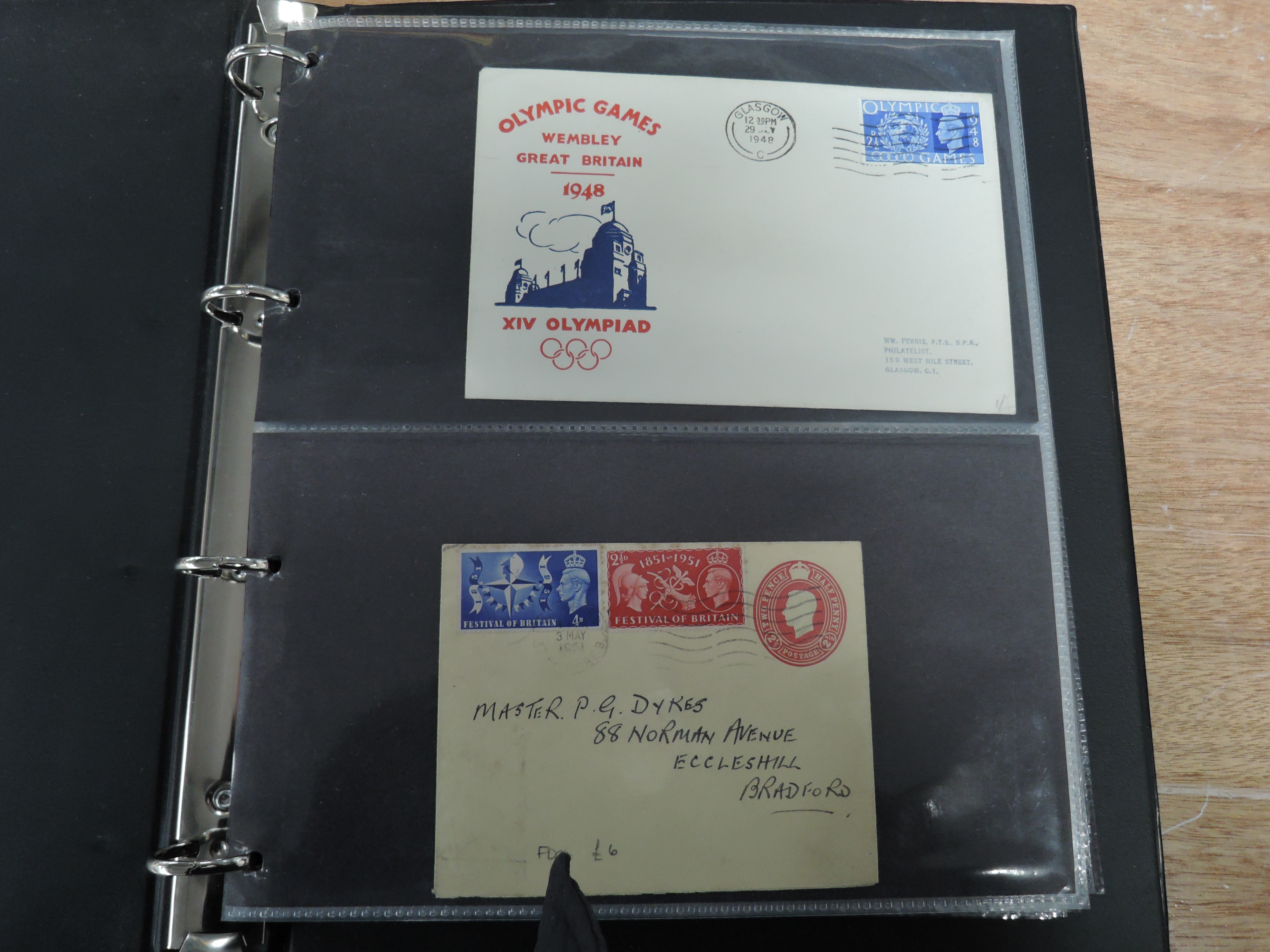 Two albums of GB pre decimal First Day Covers, 1936-1970 including Universal Postal Union, 1948 - Image 2 of 34