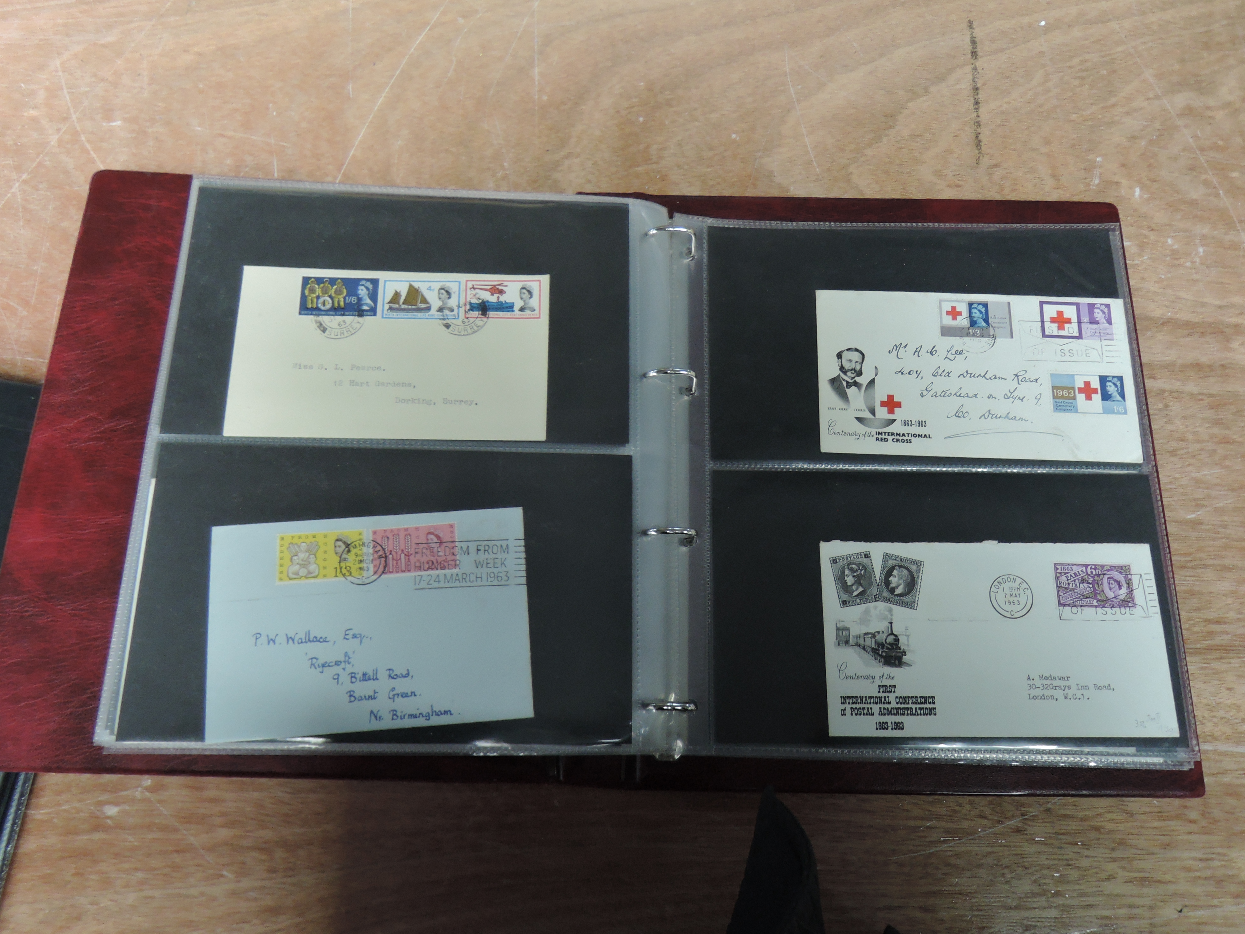 Two albums of GB pre decimal First Day Covers, 1936-1970 including Universal Postal Union, 1948 - Image 31 of 34