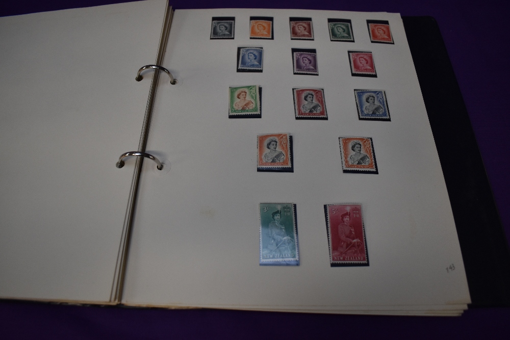 An Album of Mint New Zealand Stamps, early 1900's to late 1960's including 1935 Airmail Set, 1936