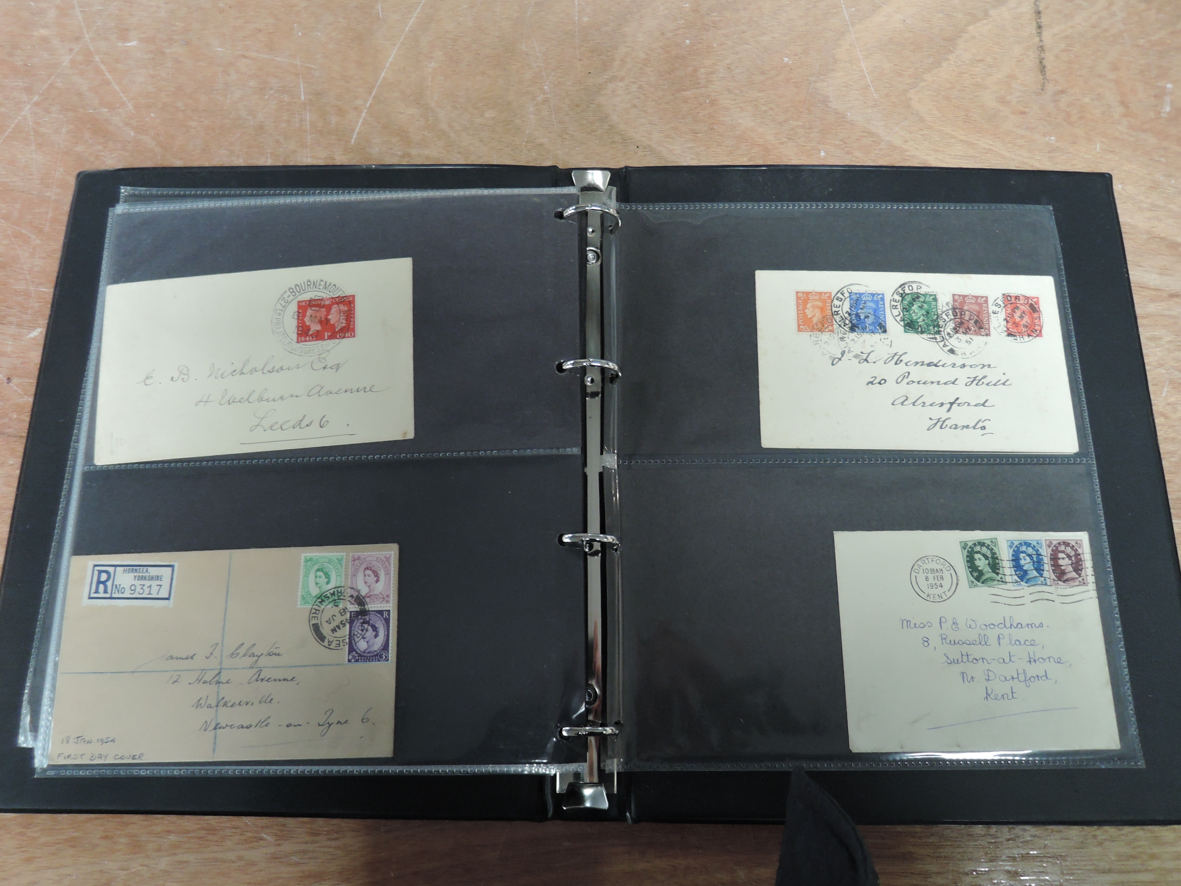 Two albums of GB pre decimal First Day Covers, 1936-1970 including Universal Postal Union, 1948 - Image 13 of 34