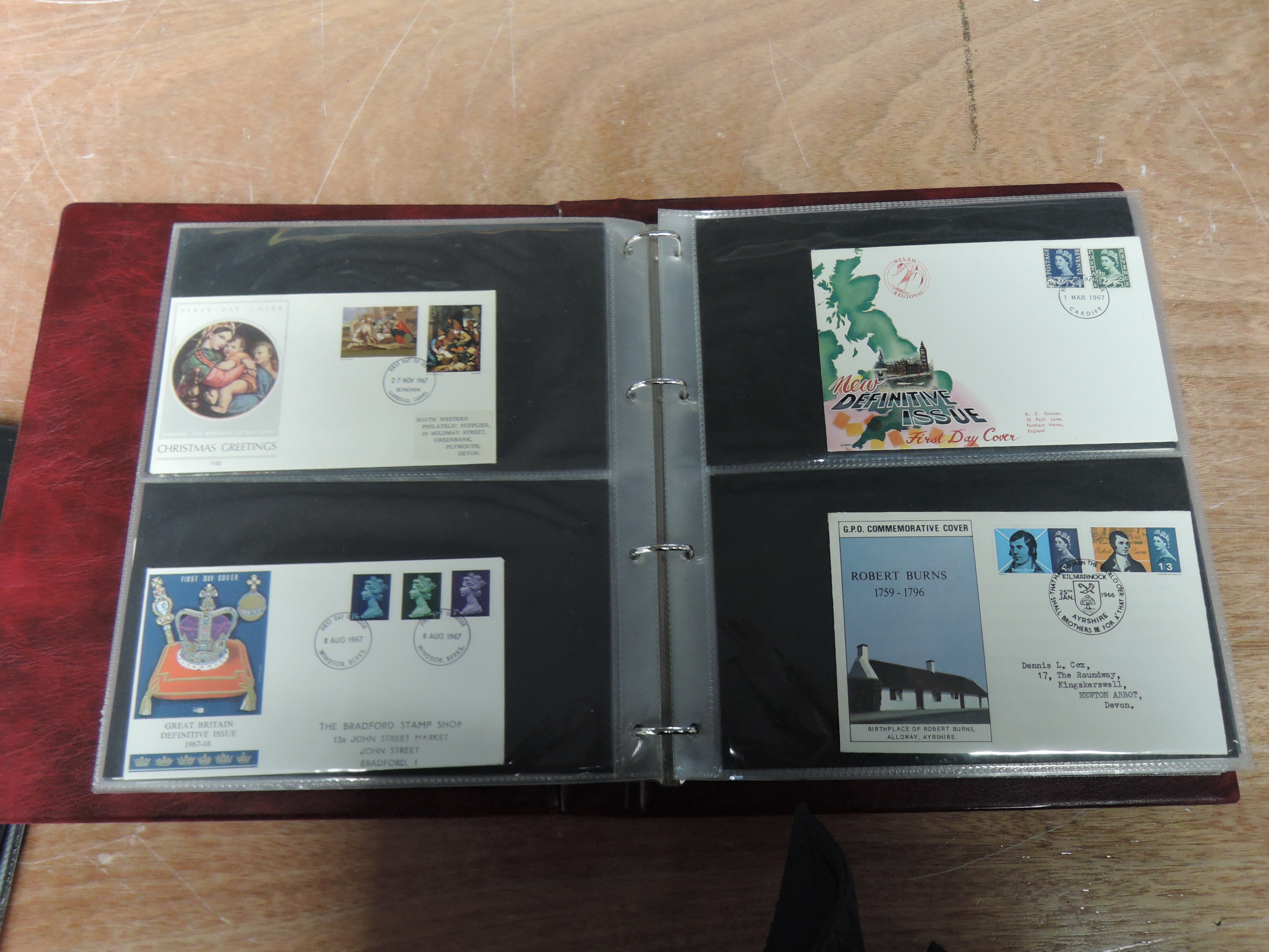 Two albums of GB pre decimal First Day Covers, 1936-1970 including Universal Postal Union, 1948 - Image 23 of 34