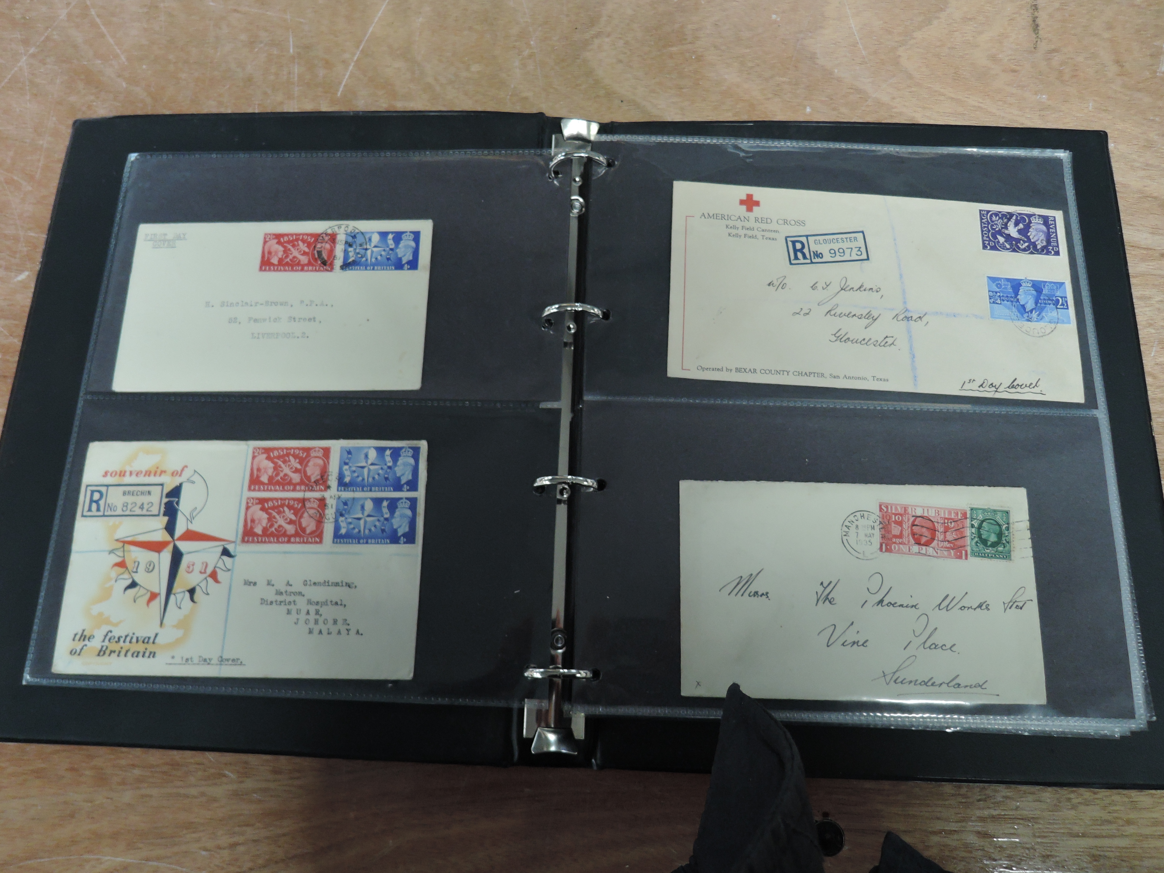 Two albums of GB pre decimal First Day Covers, 1936-1970 including Universal Postal Union, 1948 - Image 3 of 34