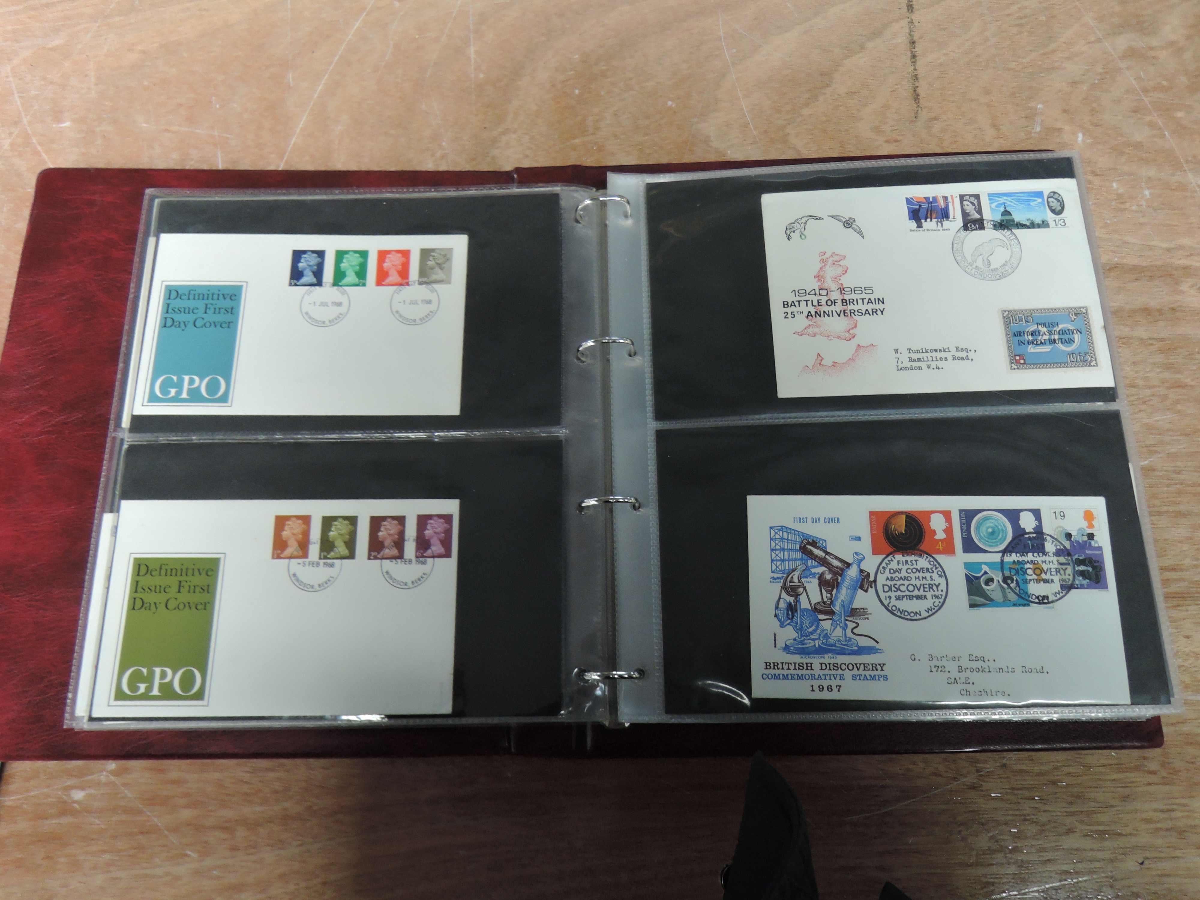 Two albums of GB pre decimal First Day Covers, 1936-1970 including Universal Postal Union, 1948 - Image 21 of 34