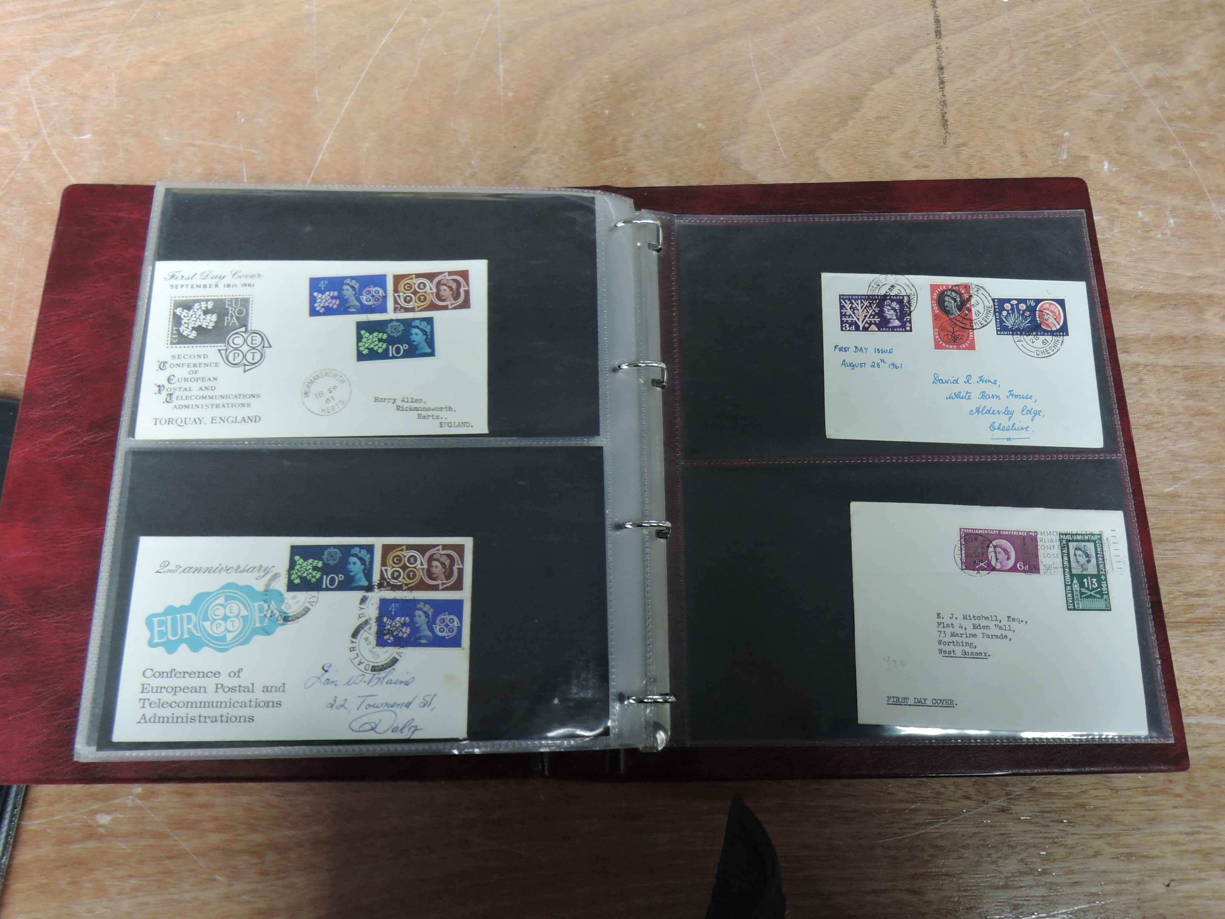 Two albums of GB pre decimal First Day Covers, 1936-1970 including Universal Postal Union, 1948 - Image 33 of 34