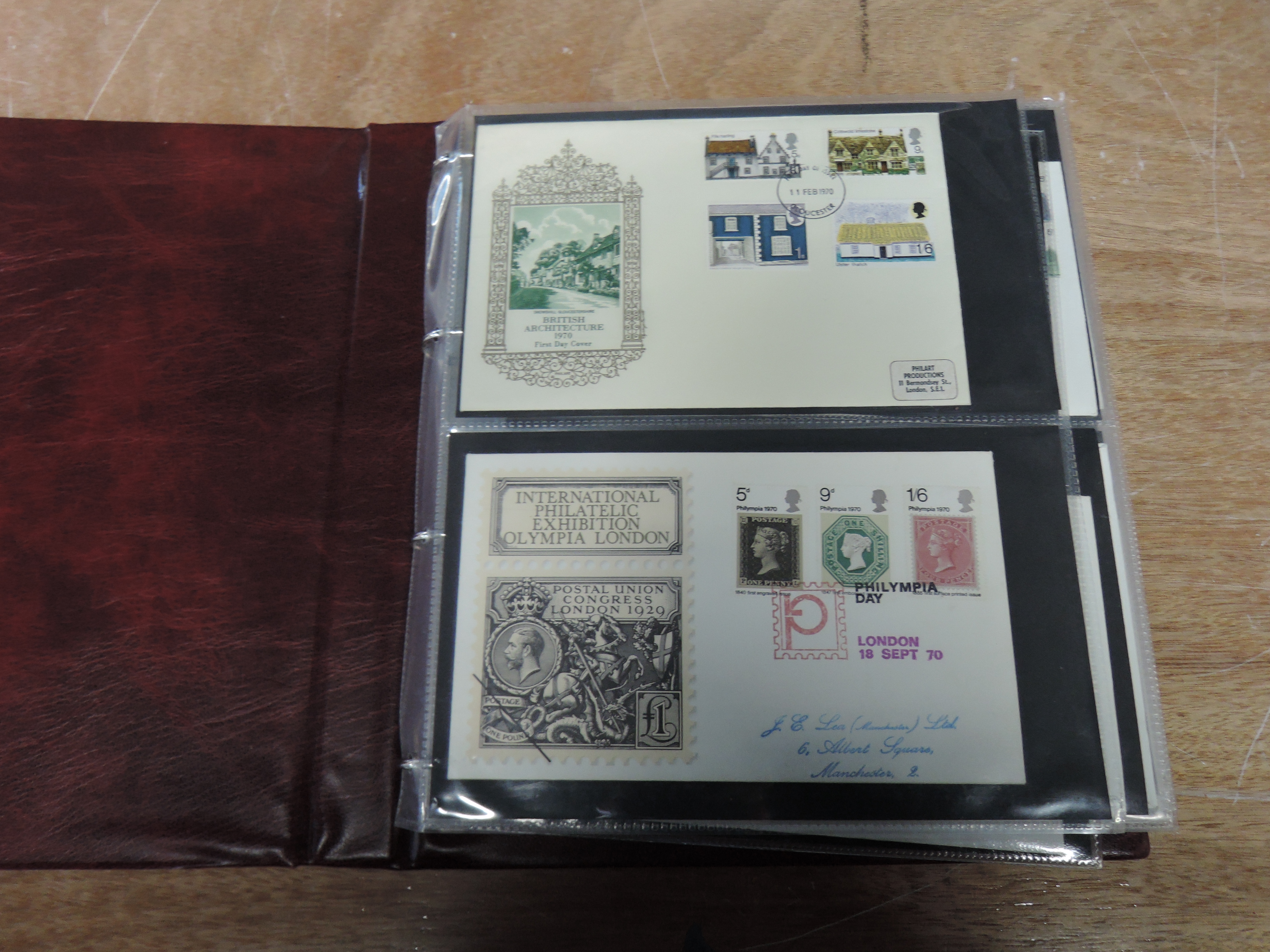 Two albums of GB pre decimal First Day Covers, 1936-1970 including Universal Postal Union, 1948 - Image 15 of 34