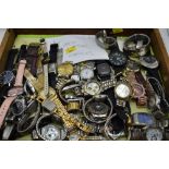 A large selection of fashion wrist watches of various styles including Lorus, Avia, Next, Seiko etc