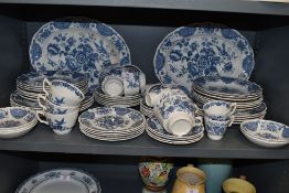 a part tea and dinner service by Ridgway in the Windsor design