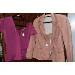 A ladies jacket by Whistles london size 16 and a cashemere whistles top