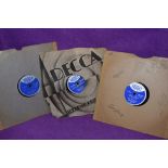 Three Russ Hamilton shellac 78s.