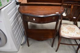 A reproduction Regency side table, width approx. 72cm