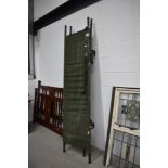 A pair of light weight military medical stretchers